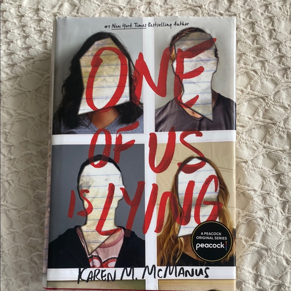 One of Us Is Lying Hardcover Book
